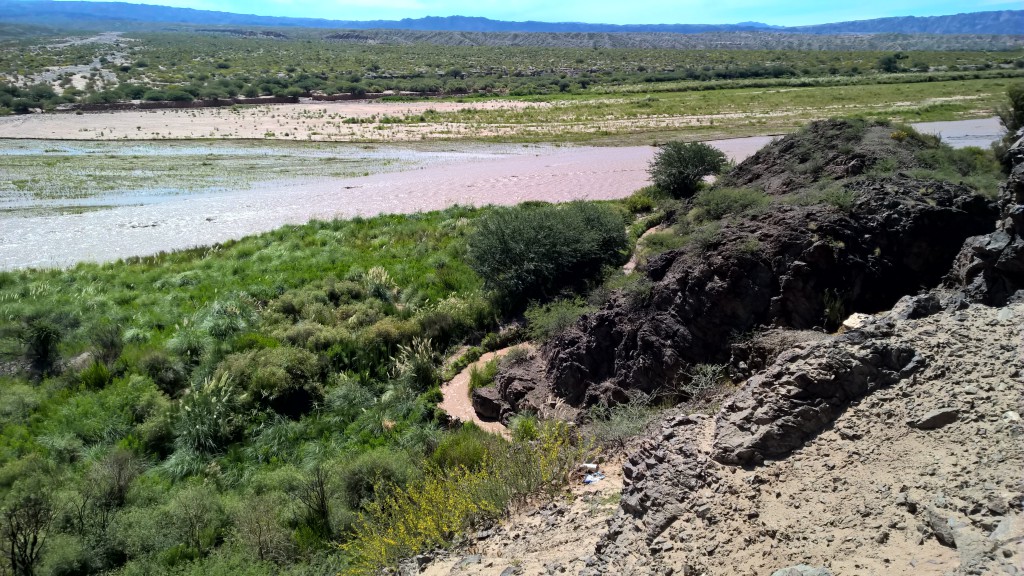 De Calcahqui rivier